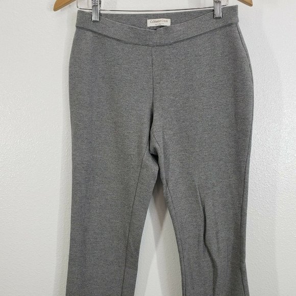 Coldwater Creek pants‎ womens Natural Fit Gray Cropped Legging-Size Small (8) - Picture 6 of 10